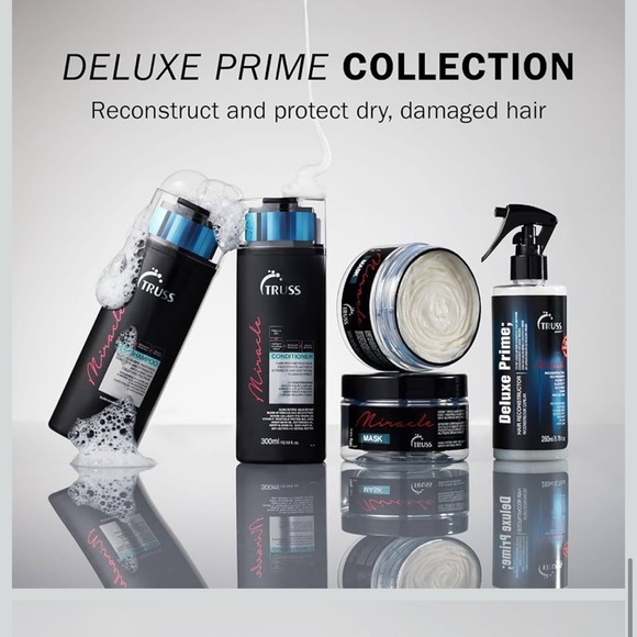 TRuss Deluxe Prime Hair Reconstrutor Anti Frizz Thermal protection Heat styling - Picture 6 of 9